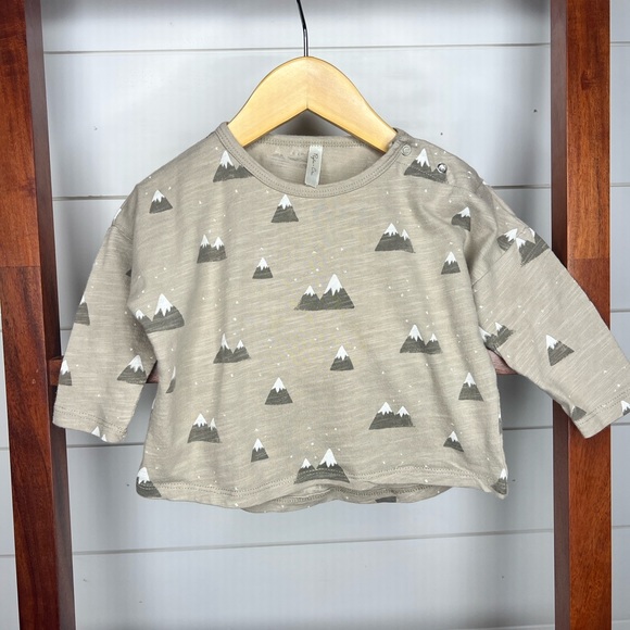 Rylee + Cru, NWOT, never worn. Snowy Mountain Print Baby set - Picture 3 of 10